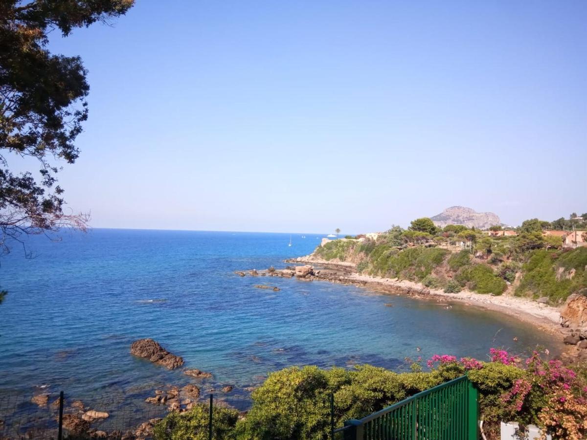 Stanza In Villa Con Giardino Vista Mare Чефалу Экстерьер фото