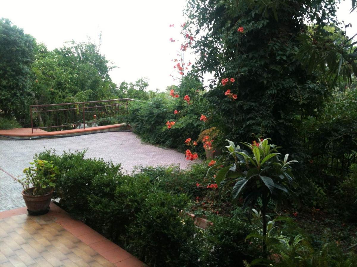 Stanza In Villa Con Giardino Vista Mare Чефалу Экстерьер фото