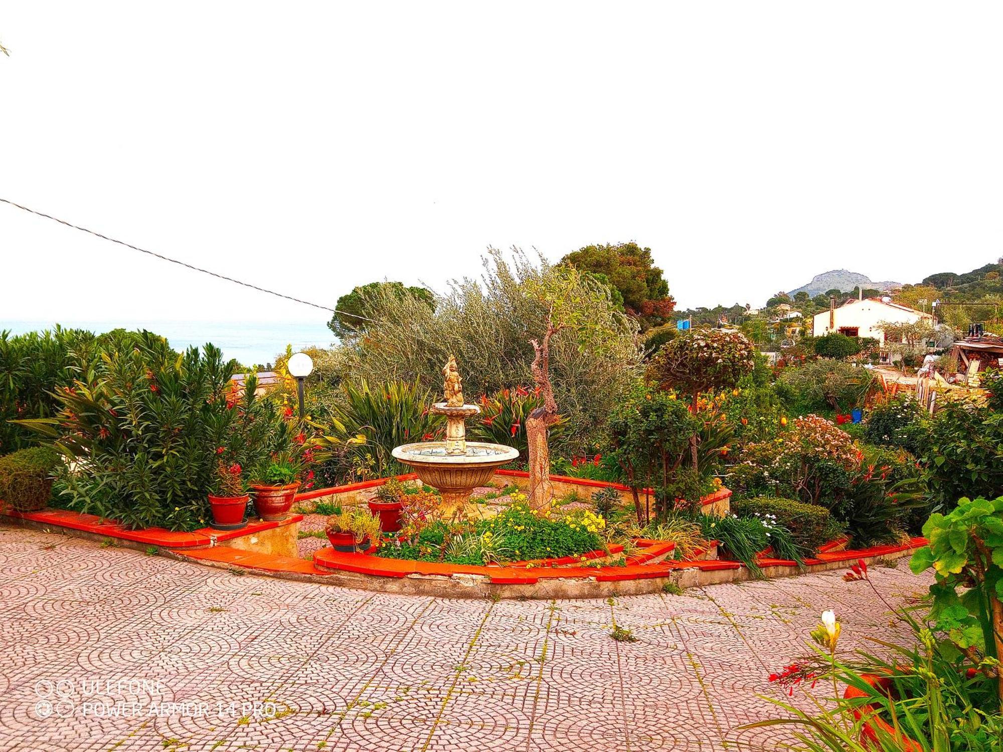Stanza In Villa Con Giardino Vista Mare Чефалу Экстерьер фото