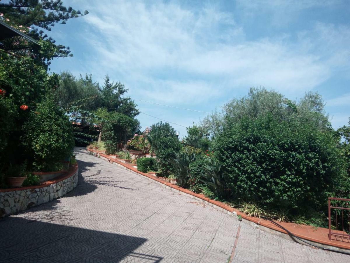 Stanza In Villa Con Giardino Vista Mare Чефалу Экстерьер фото